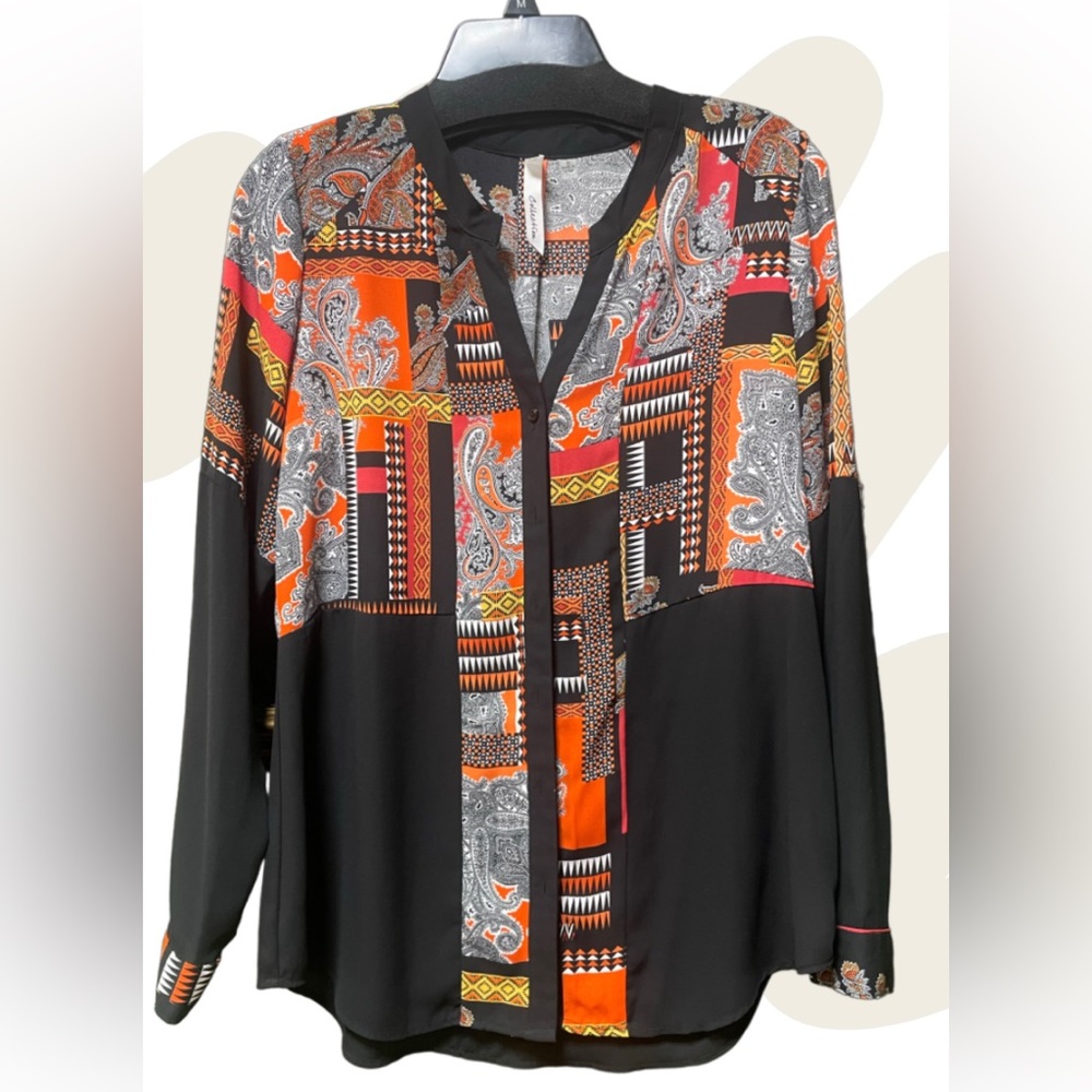 A funky, bold blouse